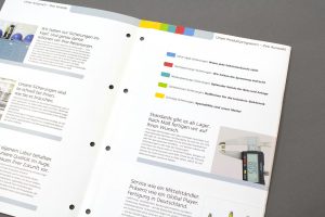 Inhaltsseite SIBA-Imagebroschüre